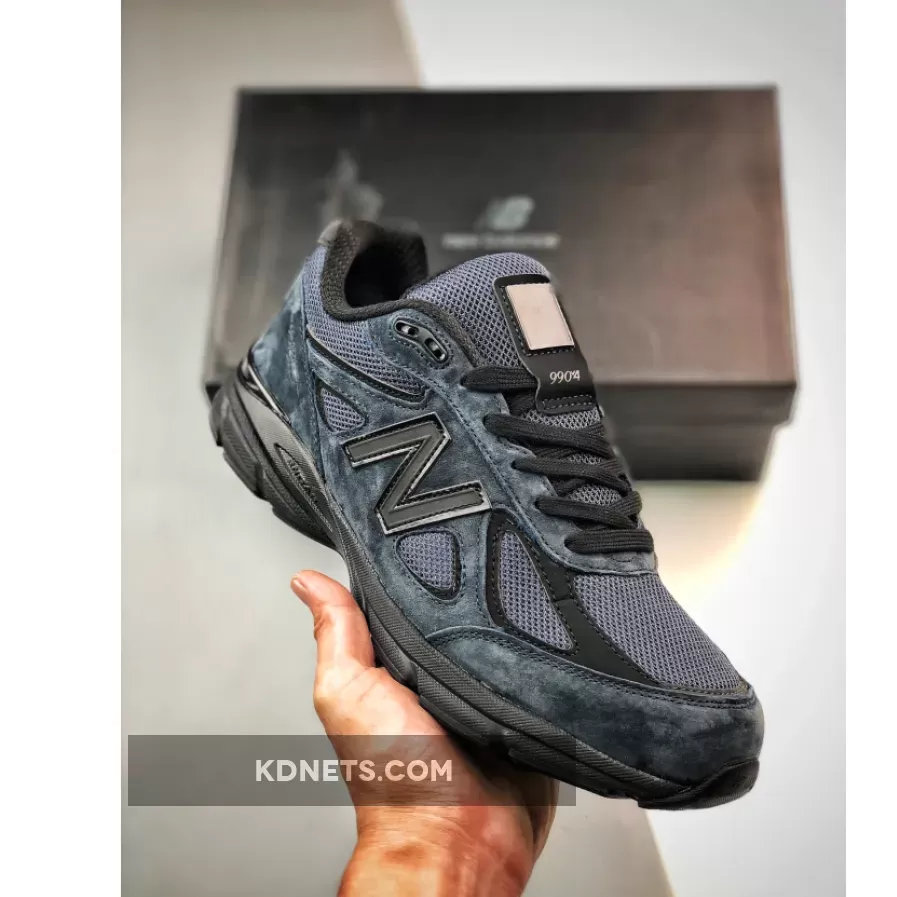JJJound X New Balance 990v4 Navy Parisian Night/Black