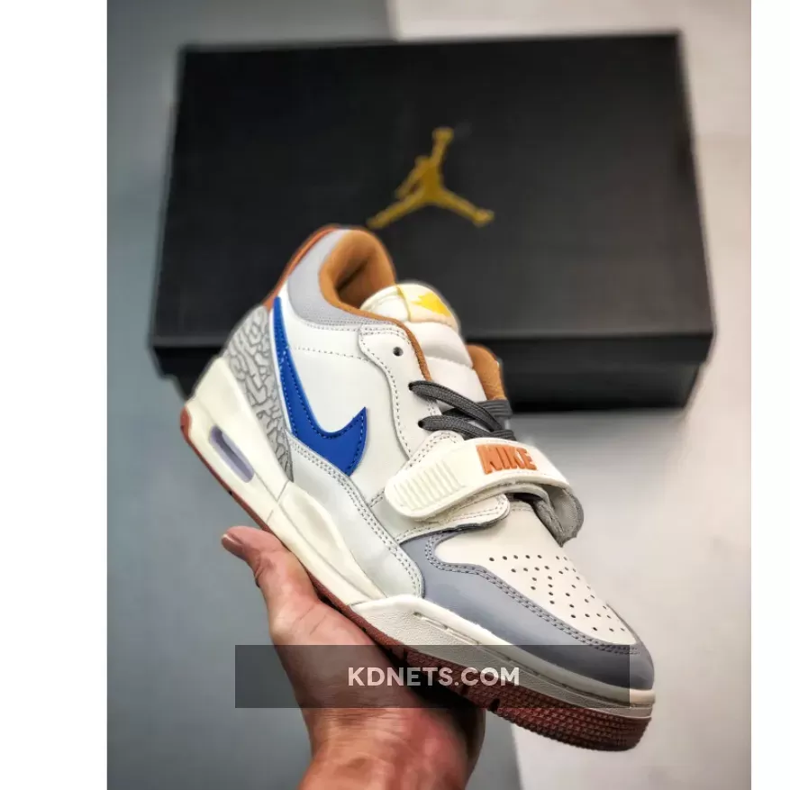 Jordan Legacy 312 Low Sail Royal and Russet