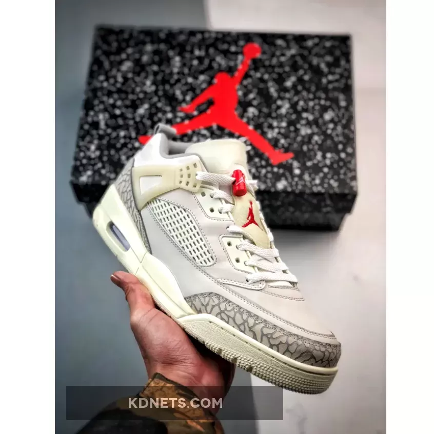 Jordan Spizike Low "Sail/University Red"