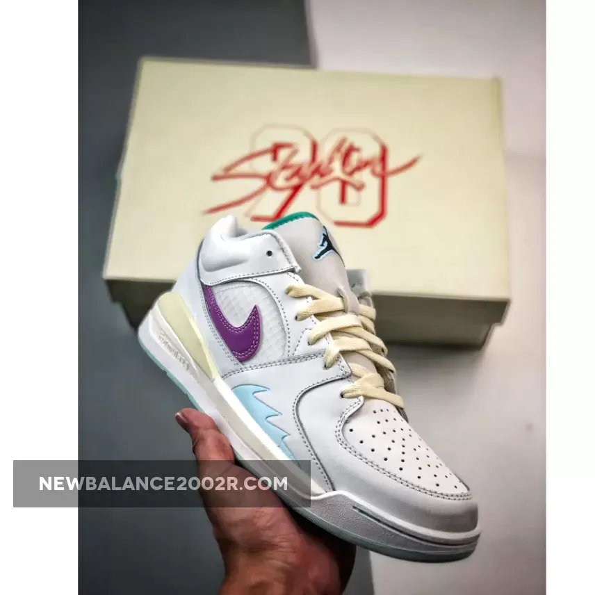 Jordan Stadium 90 White Purple Aqua