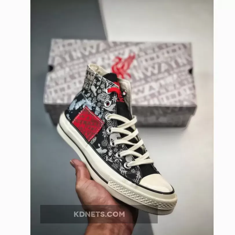 LFC x Converse Chuck 70 Black/Egret/Tomato