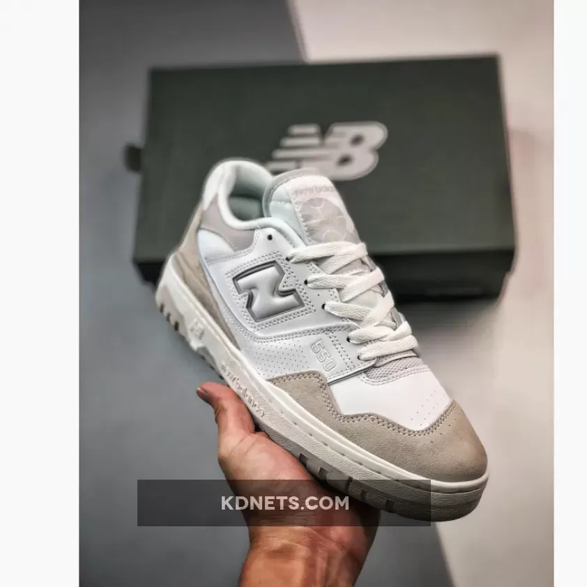 New Balance 550 Grey White Beige