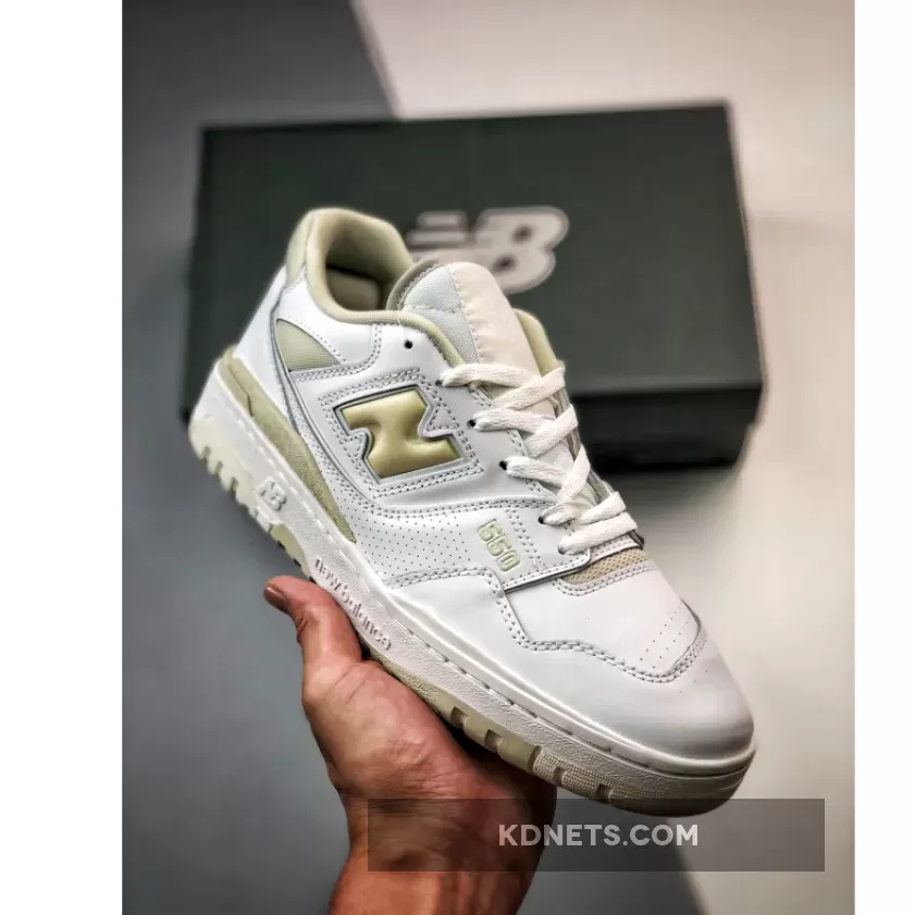New Balance 550 White/Silver Birch