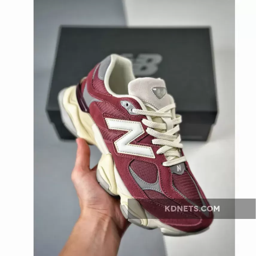 New Balance 9060 Washed Burgundy