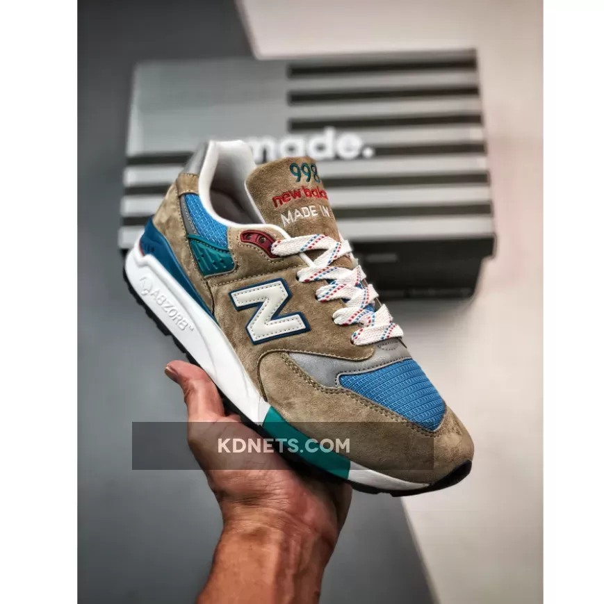 New Balance 998 ‘Classics’ Sand/Blue-Teal