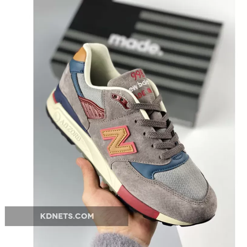 New Balance Navy Tan