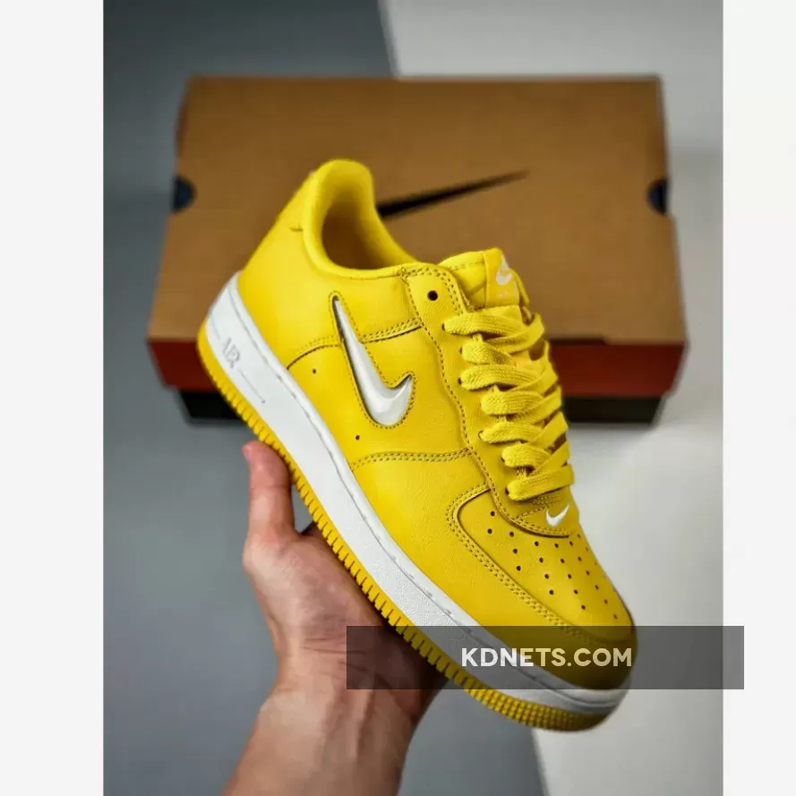 Nike Air Force 1 "Color Of The Month" Speed Yellow/White