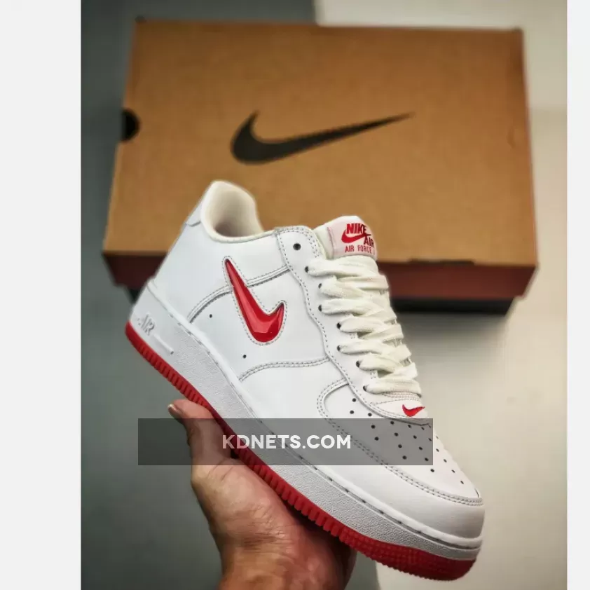 Nike Air Force 1 Low Color of the Month White Red