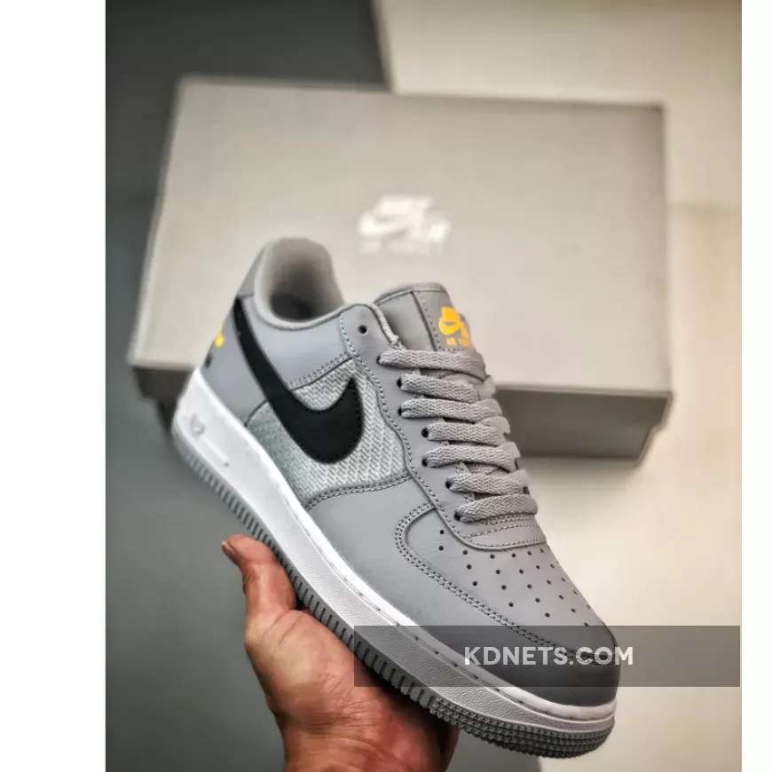 Nike Air Force 1 Low "Double Swoosh" Light Grey
