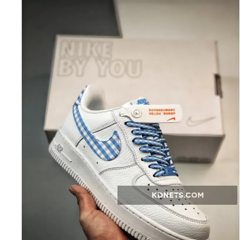 Nike Air Force 1 Low Gingham University Blue