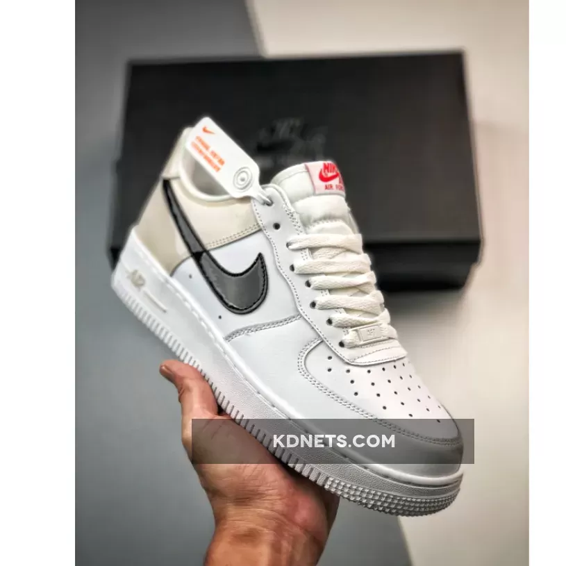 Nike Air Force 1 Low "Patent Swoosh" Light Iron Ore