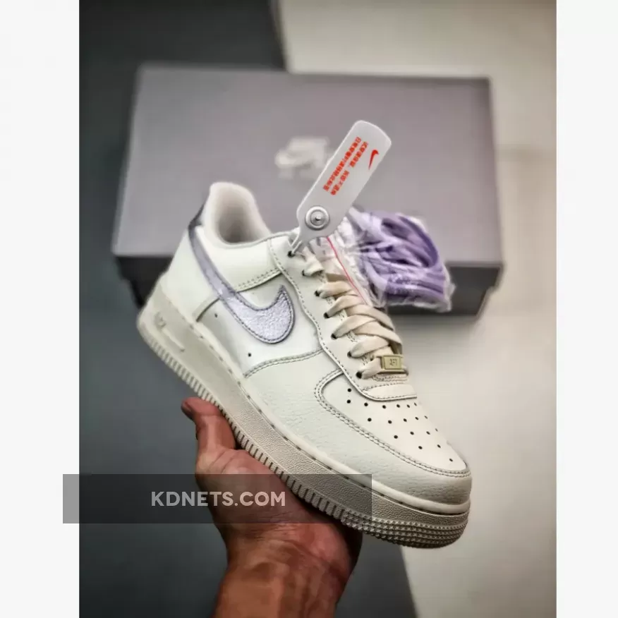 Nike Air Force 1 Low Sail/Oxygen Purple