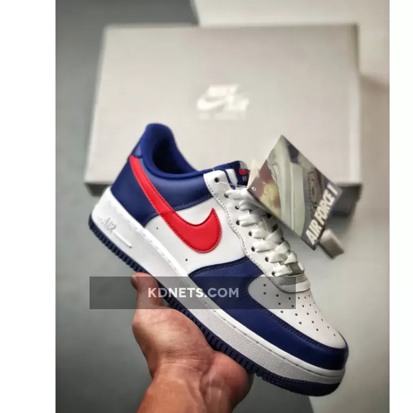 Nike Air Force 1 Low "USA" White Navy