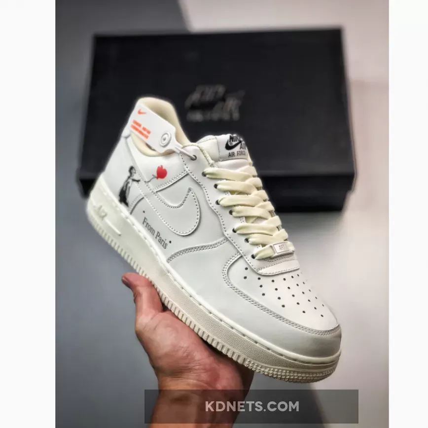 Nike Air Force 1 Low "Valentine’s Day" White