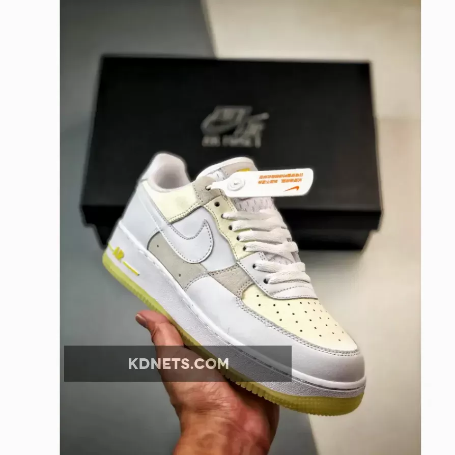 Nike Air Force 1 Low White Opti Yellow