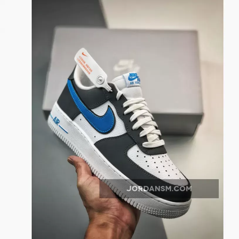 Nike Air Force 1 Low White/Grey-Blue