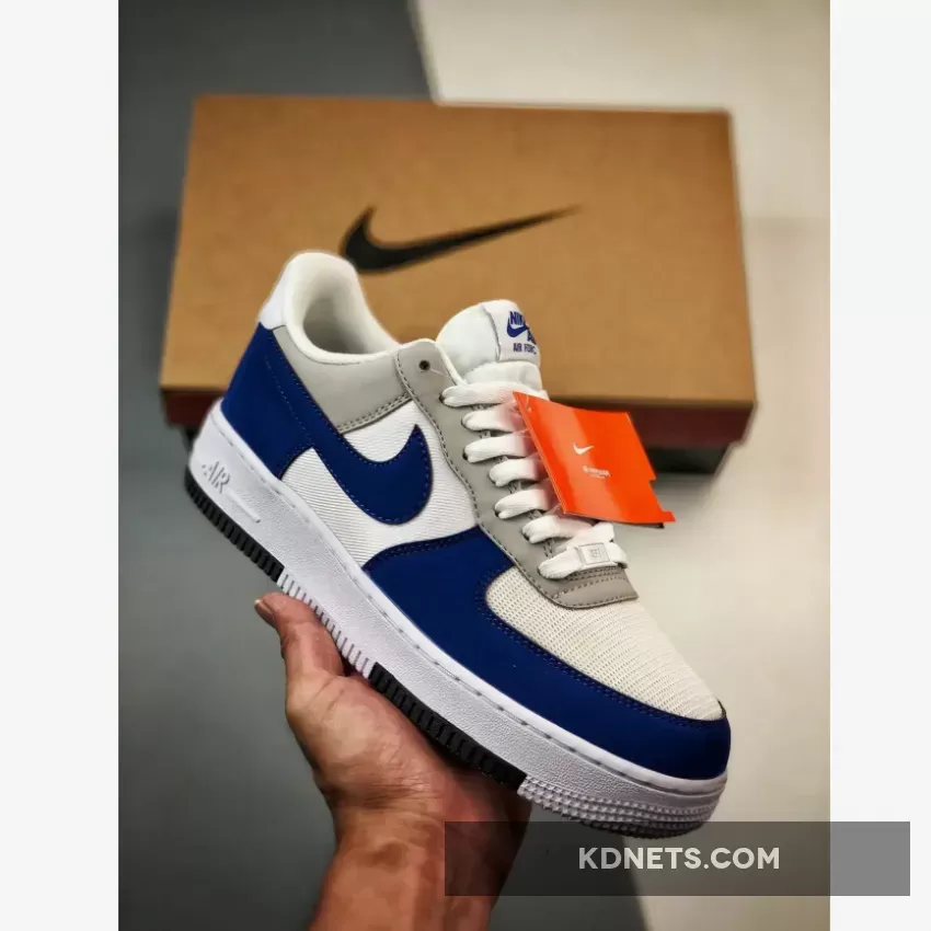 Nike Air Force 1 Low White/Neutral Grey/Game Royal