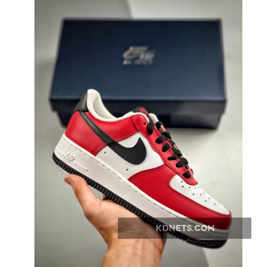Nike Air Force 1 Low White/Team Red-Black