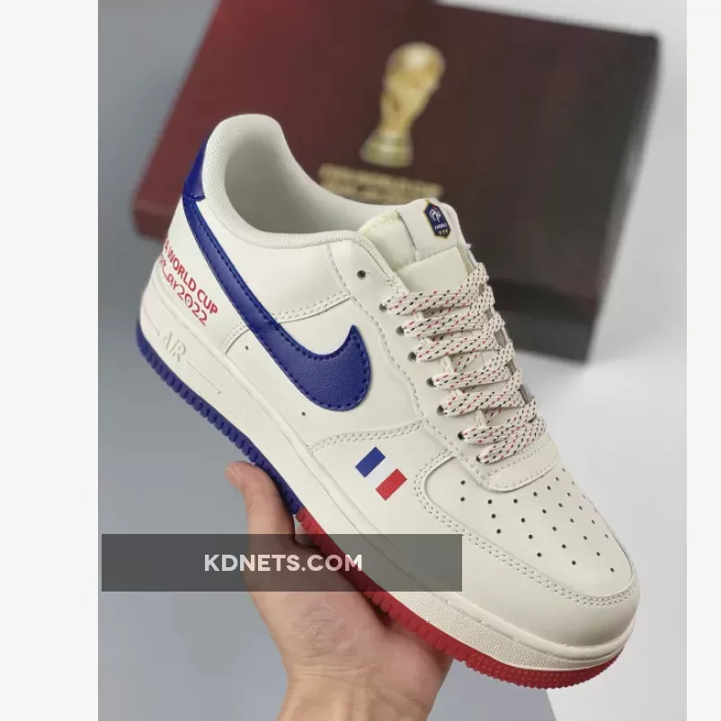 Nike Air Force 1 Low ‘World Cup 2022’ White Blue Red