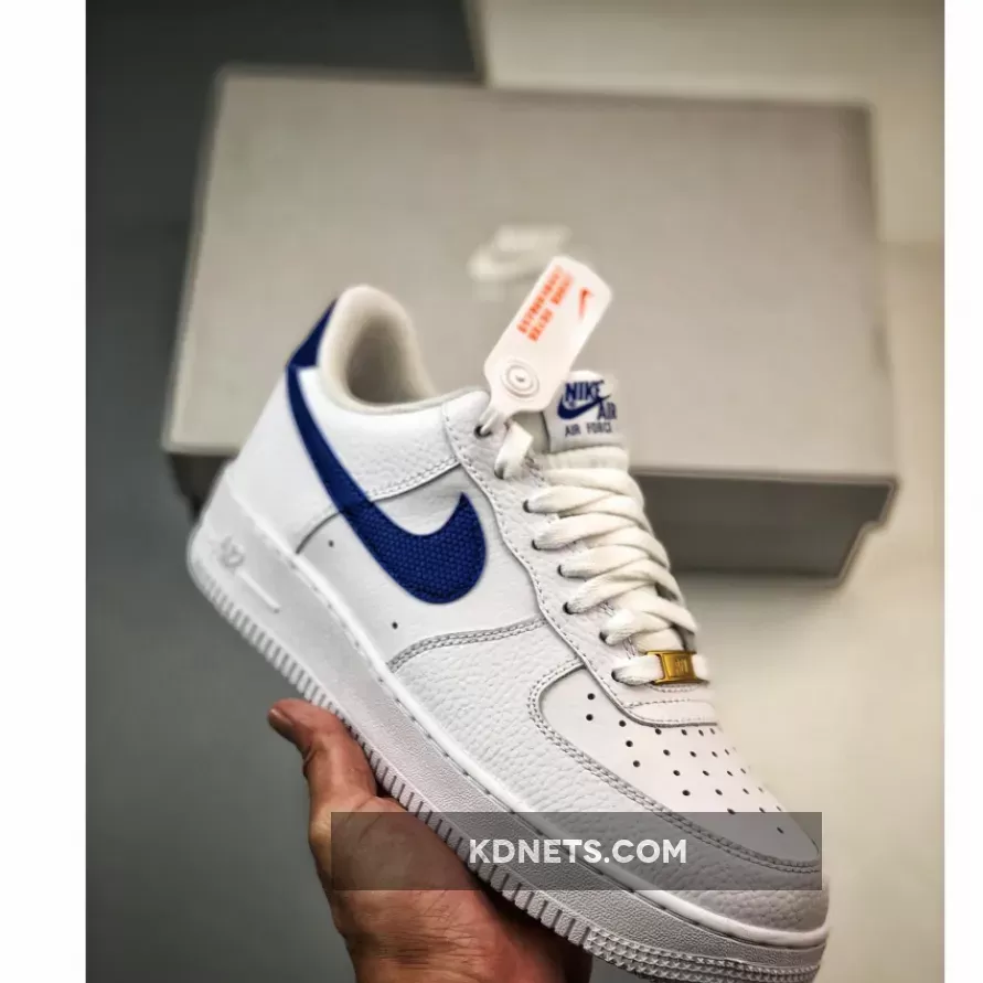 Nike Air Force 1 White Game Royal