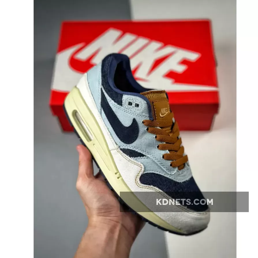 Nike Air Max 1 Aura/Midnight Navy-Pale Ivory