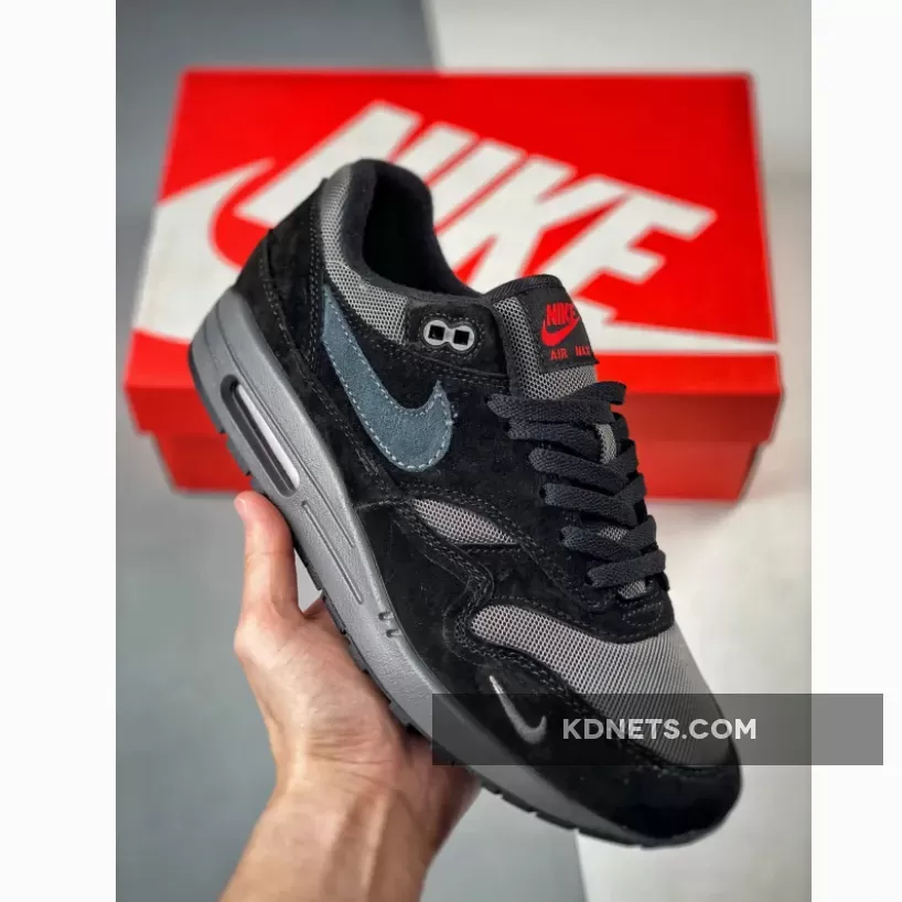 Nike Air Max 1 Bred Black/University Red