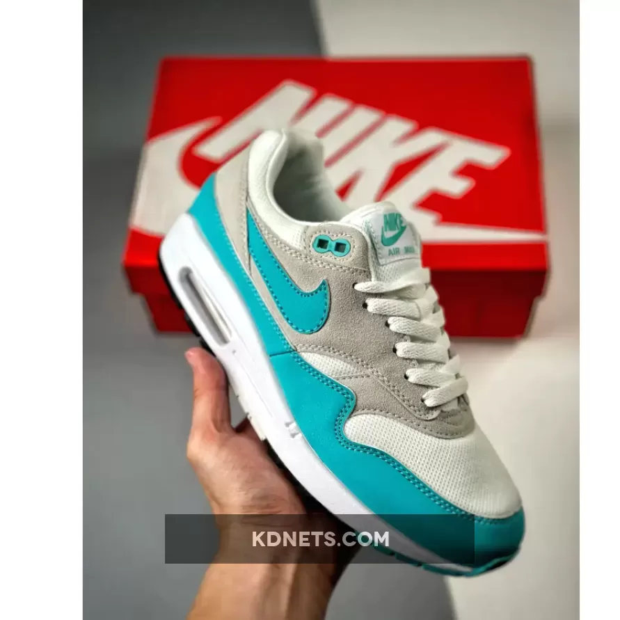 Nike Air Max 1 Neutral Grey/Clear Jade-White