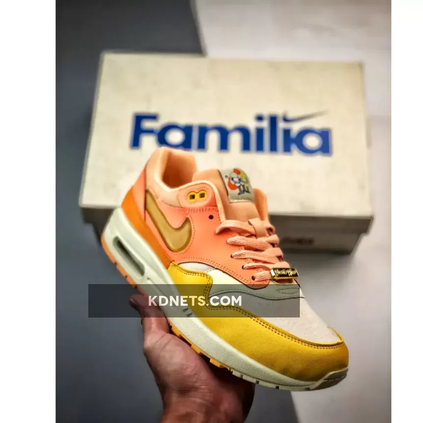 Nike Air Max 1 Puerto Rico Orange Frost
