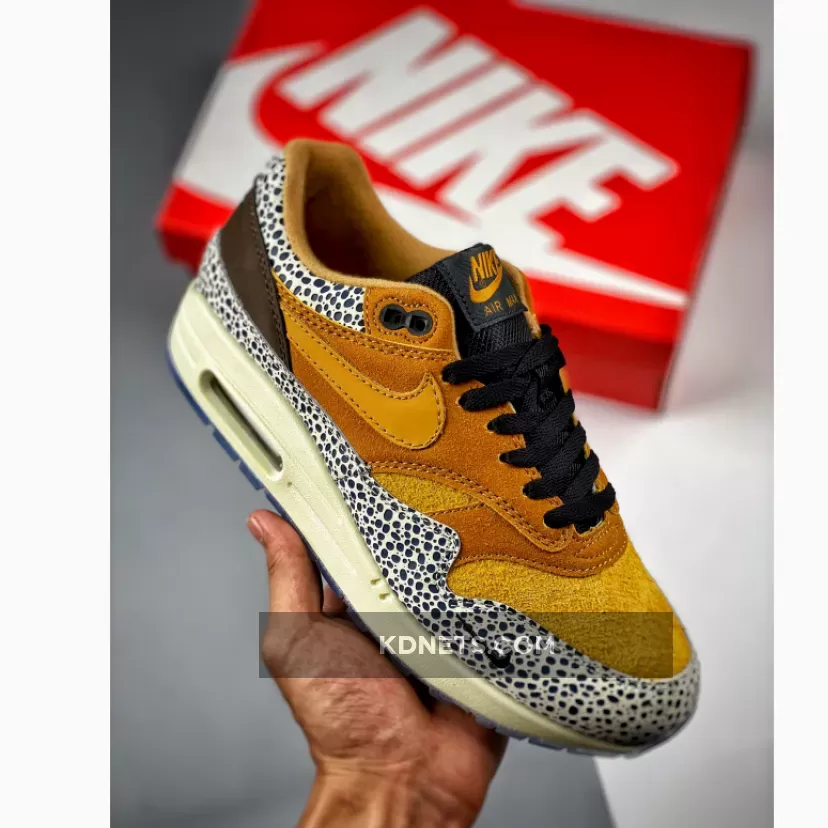 Nike Air Max 1 "Safari" Flax/Chestnut/Kumquat