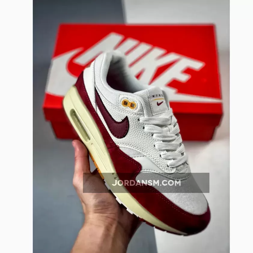 Nike Air Max 1 Sail/Rugged Orange-Brown-Sundial