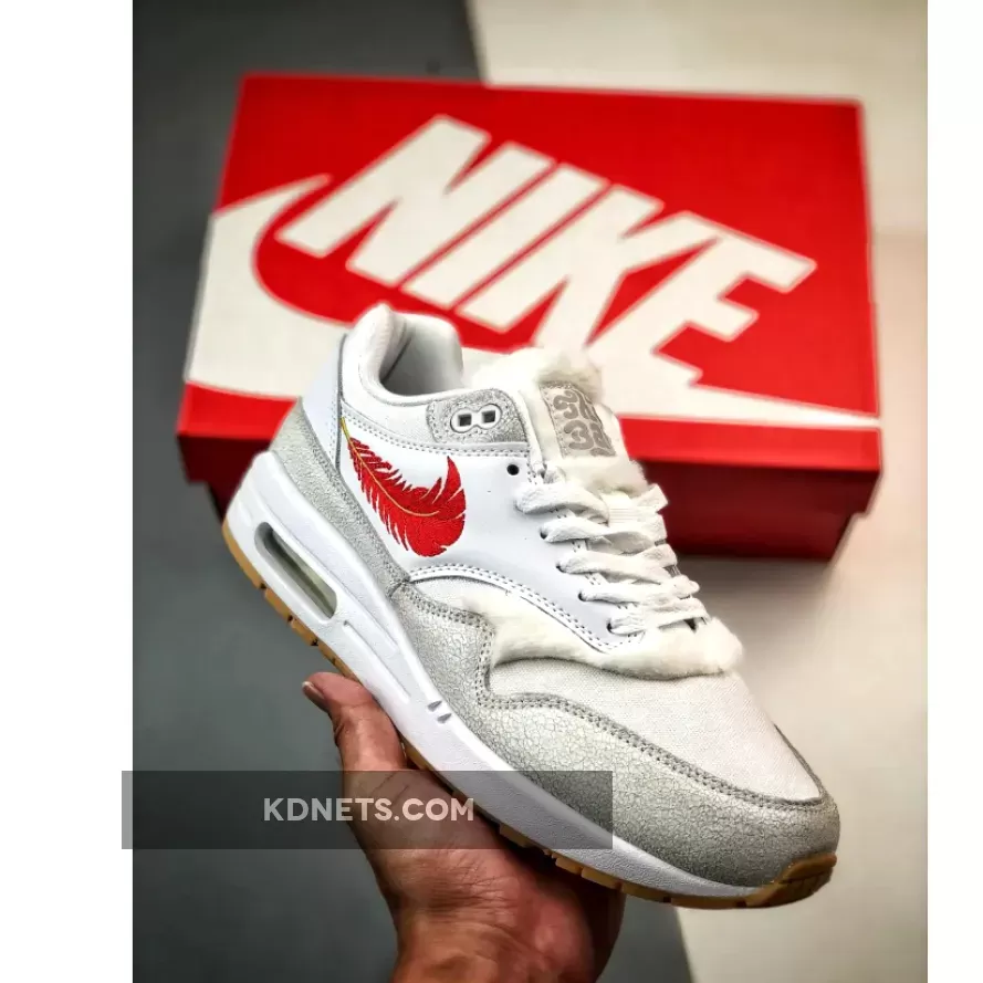 Nike Air Max 1 The Bay White/University Red FJ4451-100