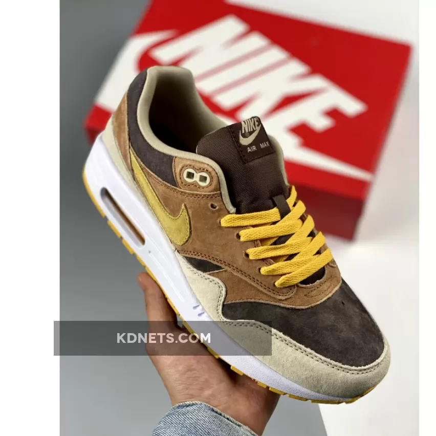 Nike Air Max 1 "Ugly Duckling" Pecan/Yellow Ochre-Baroque Brown
