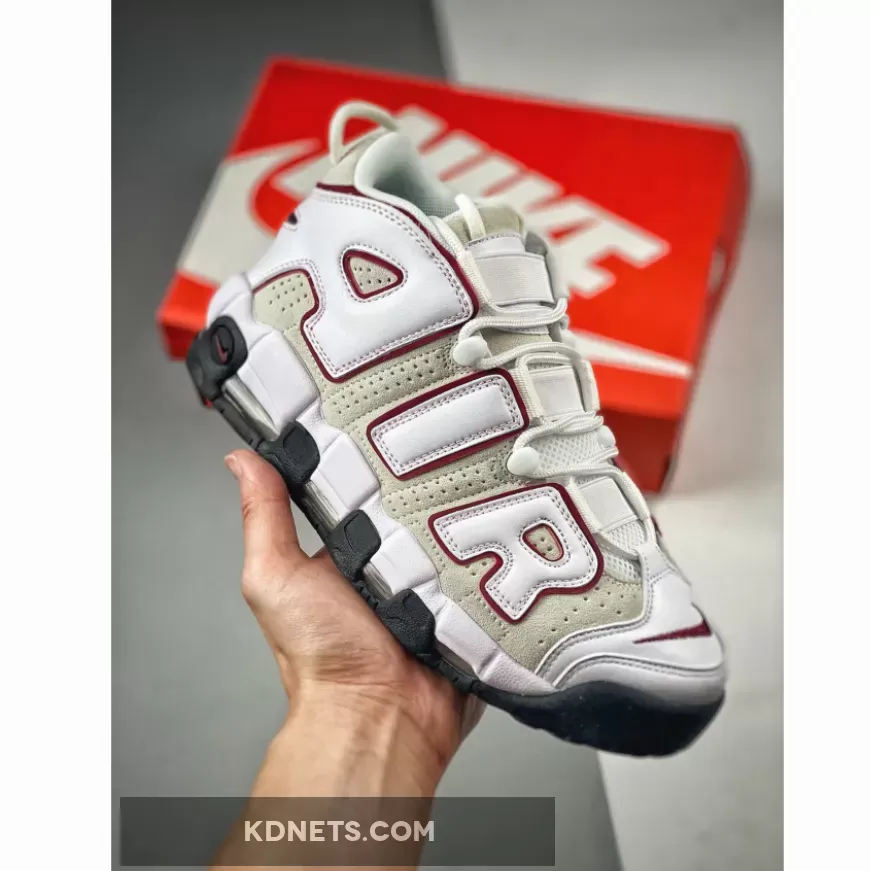 Nike Air More Uptempo Bulls White Team Red