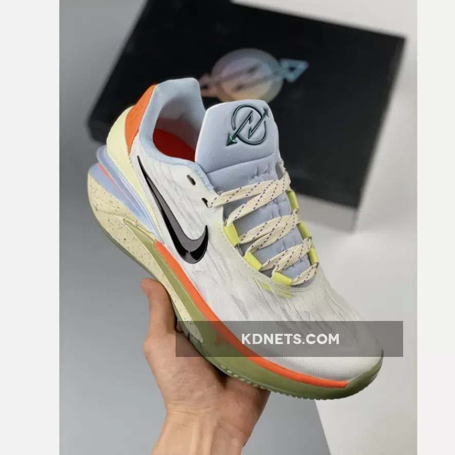Nike Air Zoom GT Cut 2 White/Black-Ice Blue-Orange