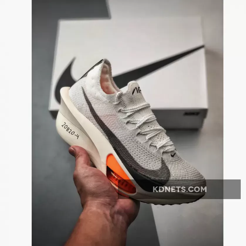 Nike Alphafly 3 Prototype White Black Total Orange