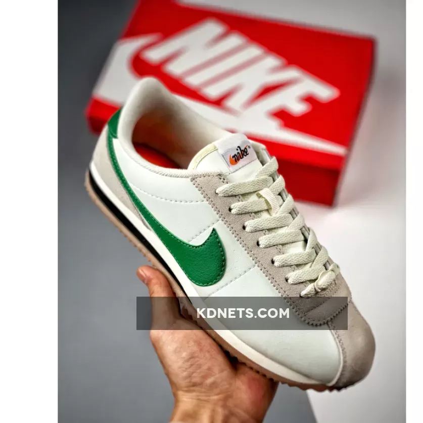 Nike Cortez Sail/Aloe Vera-Black-Pale Vanilla