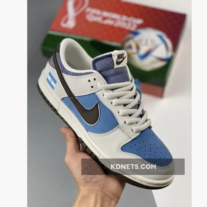 Nike Dunk Low ‘Argentina’ White Blue