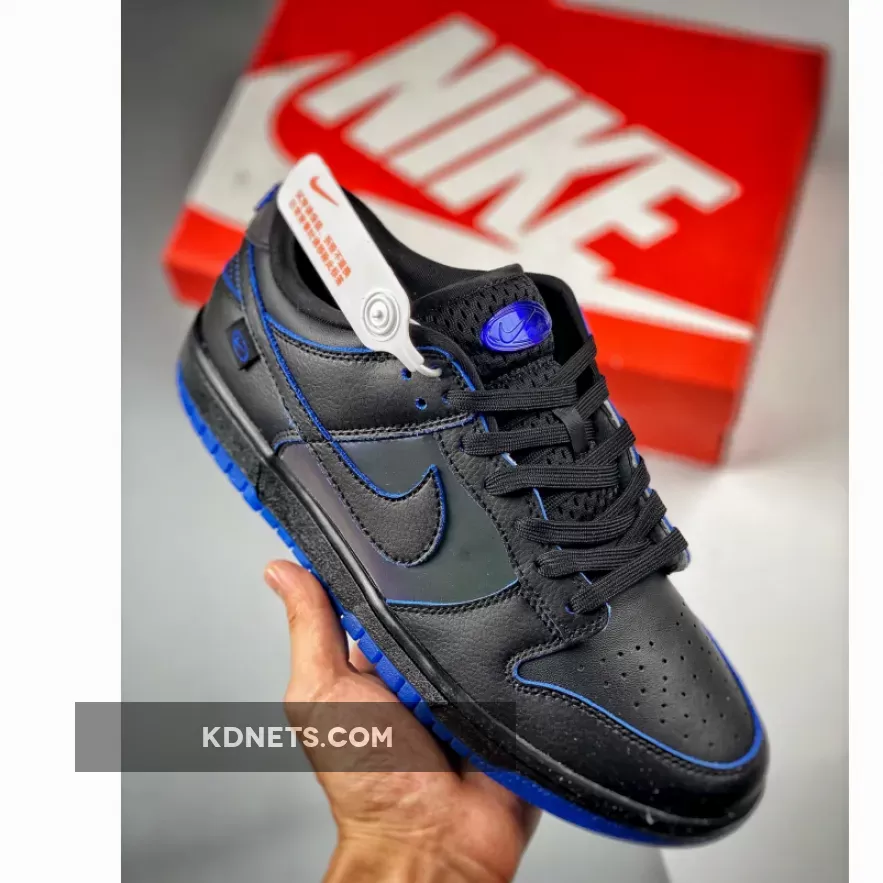 Nike Dunk Low Black Royal Iridescent