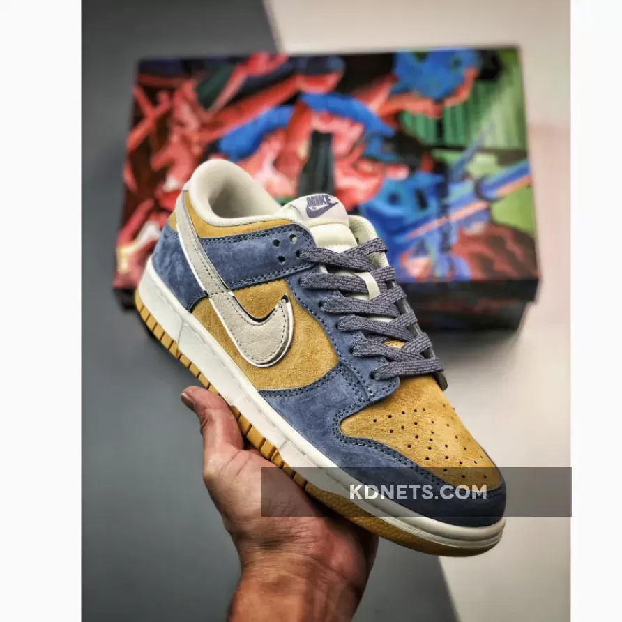 Nike Dunk Low Blue Brown