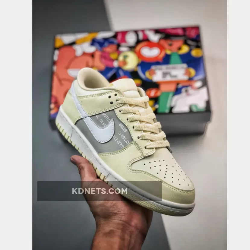 Nike Dunk Low Coconut Milk Grey