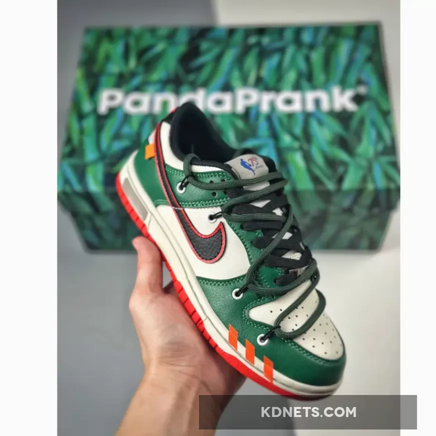 Nike Dunk Low EMB NBA 75th Anniversary Chicago Green