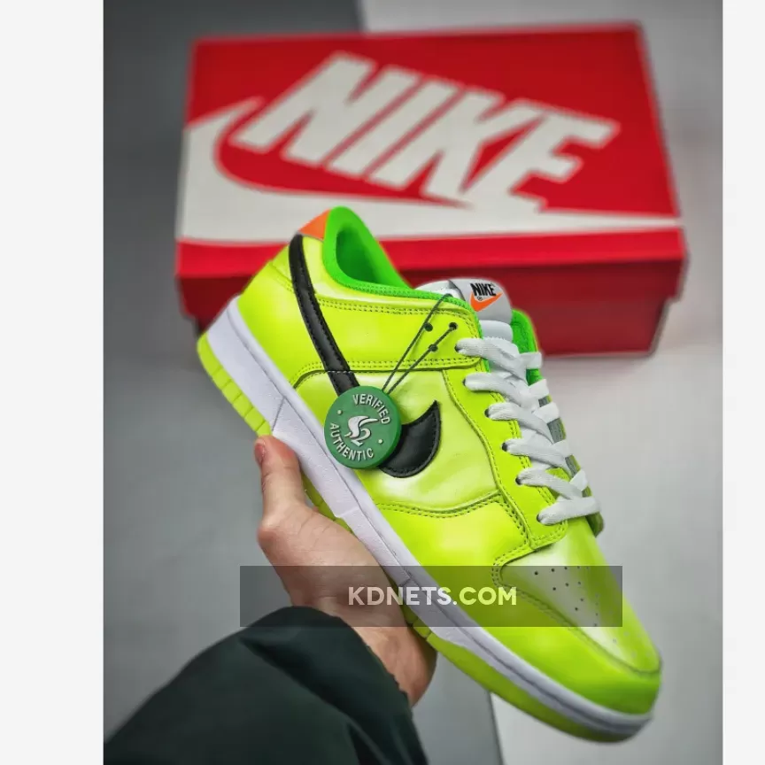 Nike Dunk Low Glow In The Dark Venom Green