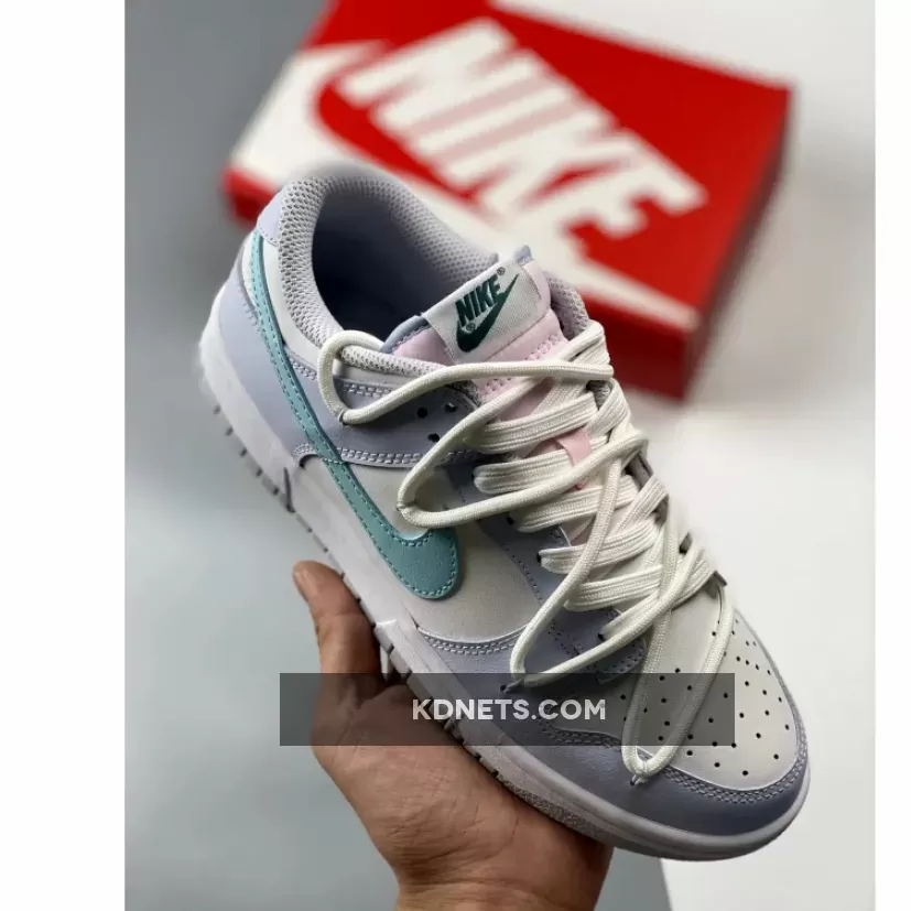 Nike Dunk Low Grey/Mineral Teal/Pink