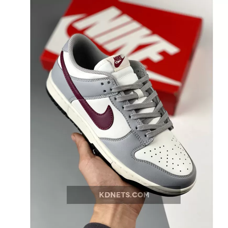 Nike Dunk Low "Grey/White/Red"