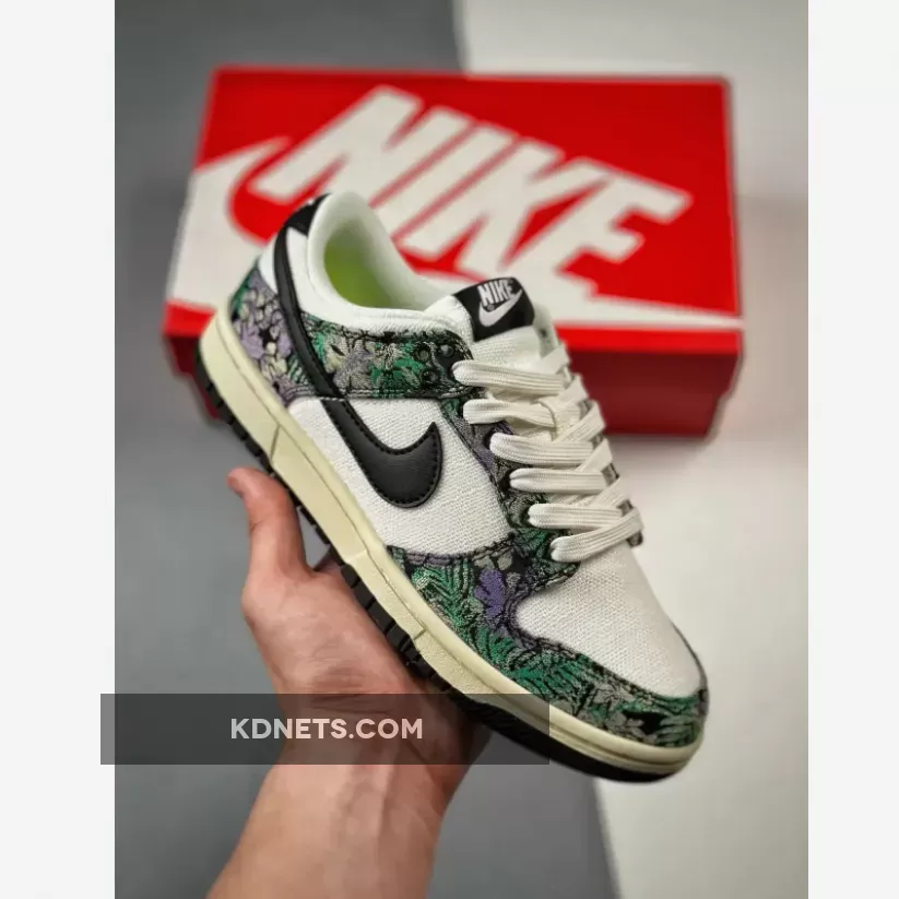 Nike Dunk Low Next Nature Floral Tapestry