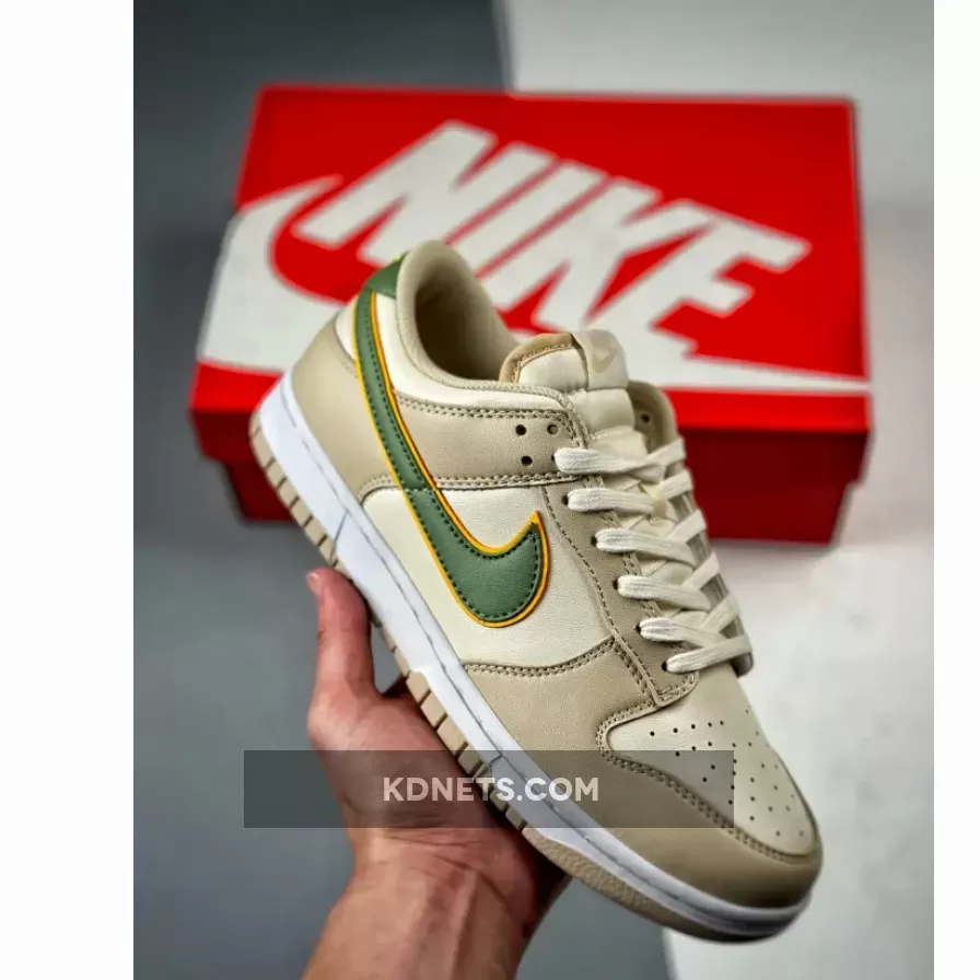 Nike Dunk Low Pale Ivory Oil Green