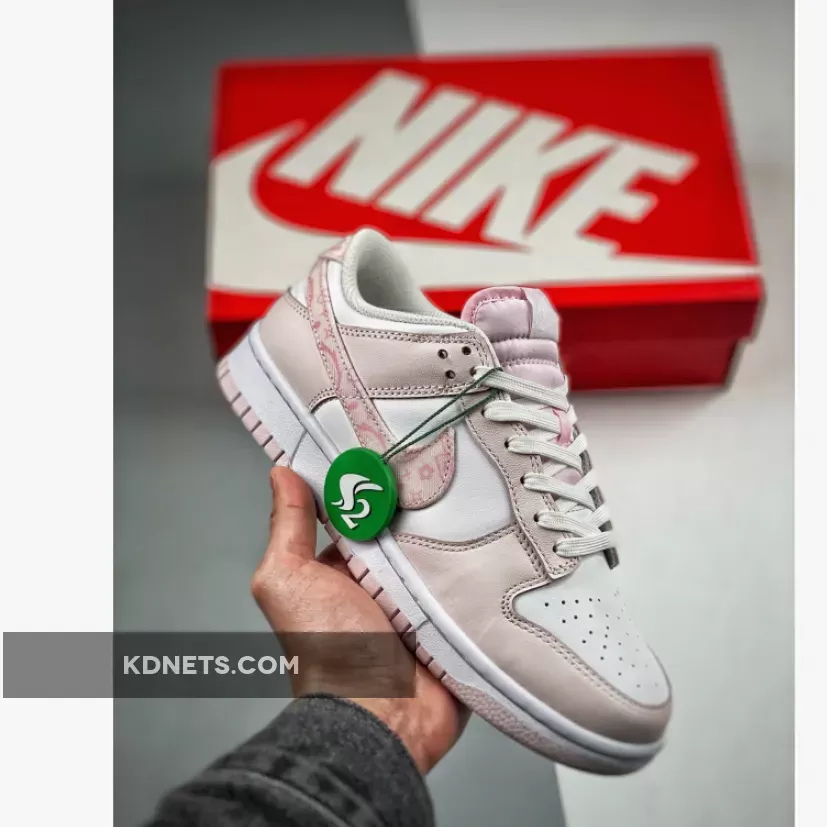 Nike Dunk Low ‘Pink Paisley’ White/Medium Soft Pink