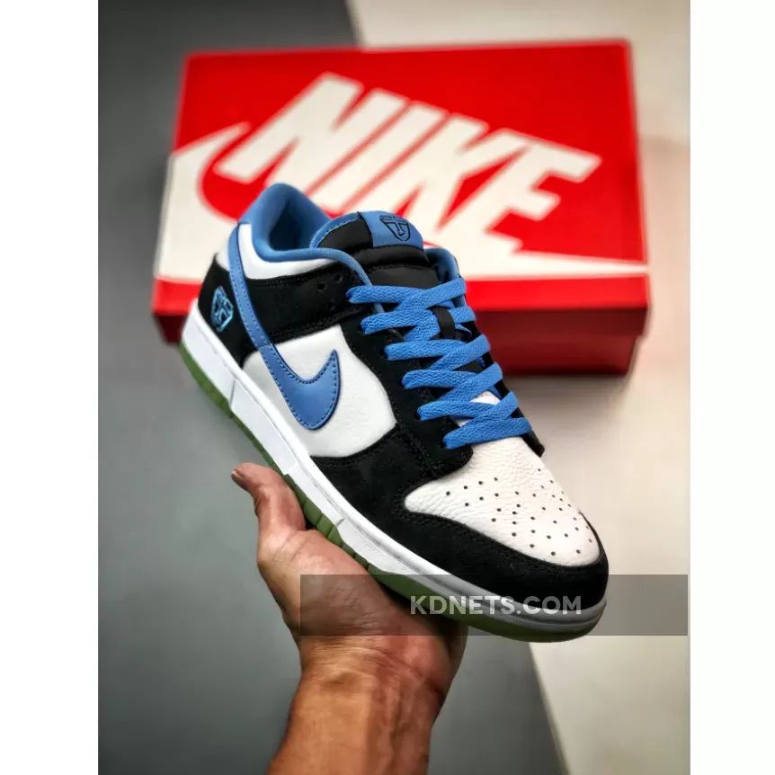 Nike Dunk Low QK ‘Manu Ginobili’ White Black Blue