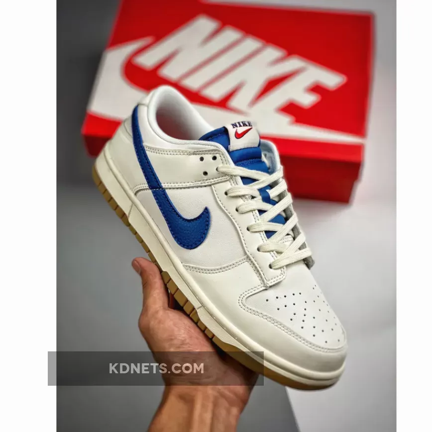 Nike Dunk Low Sail/Game Royal-Sail-Gum Light Brown