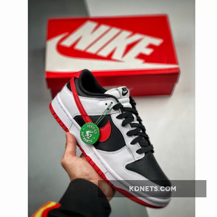 Nike Dunk Low ‘White Black Red’